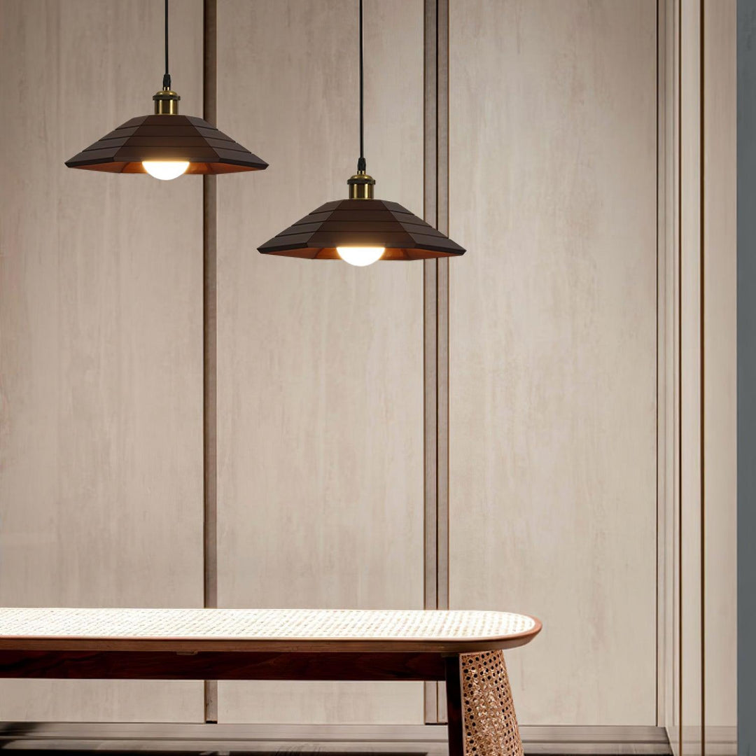 Aeyee Wood Pendant Light - Vakkerlight