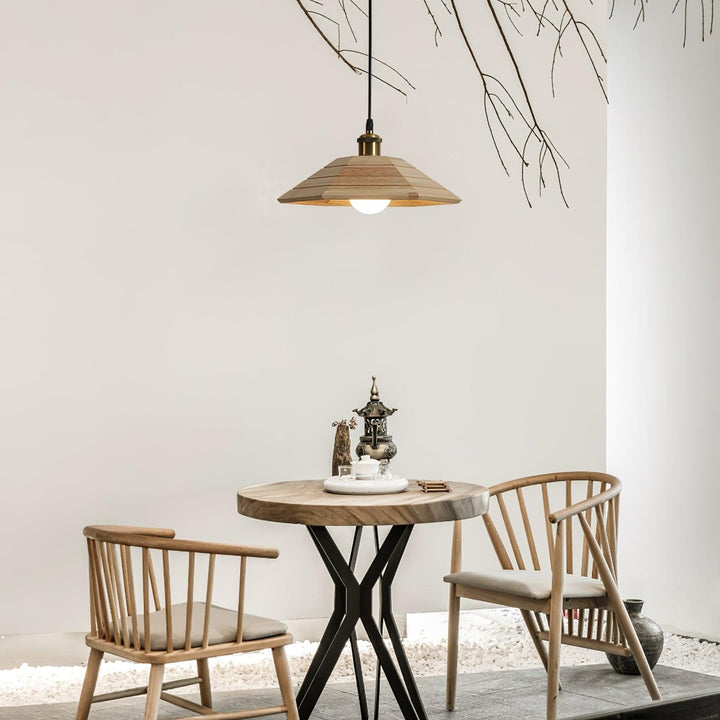 Aeyee Wood Pendant Light - Vakkerlight