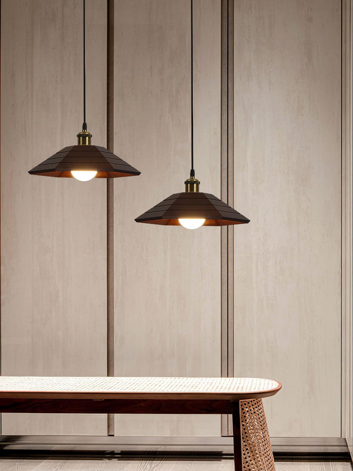 Aeyee Wood Pendant Light - Vakkerlight