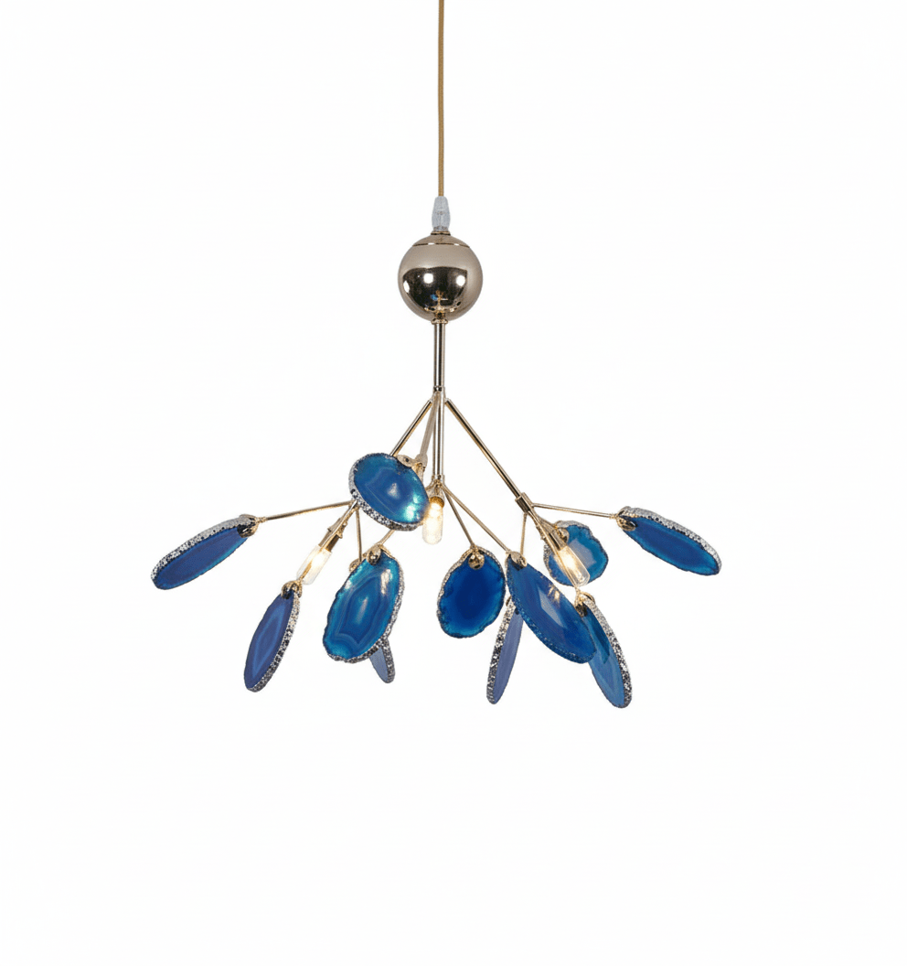 Agate Flake Chandelier - Vakkerlight
