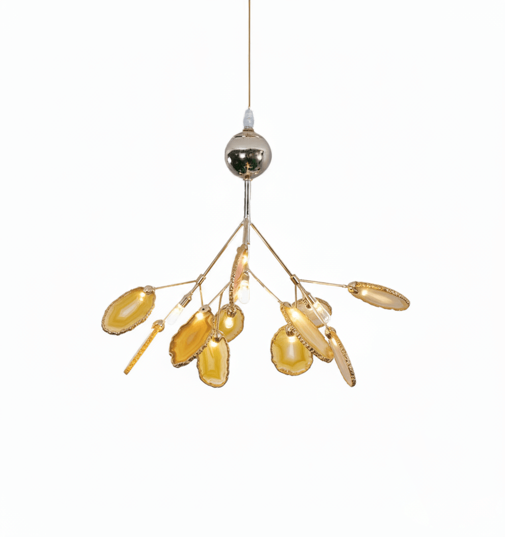 Agate Flake Chandelier - Vakkerlight