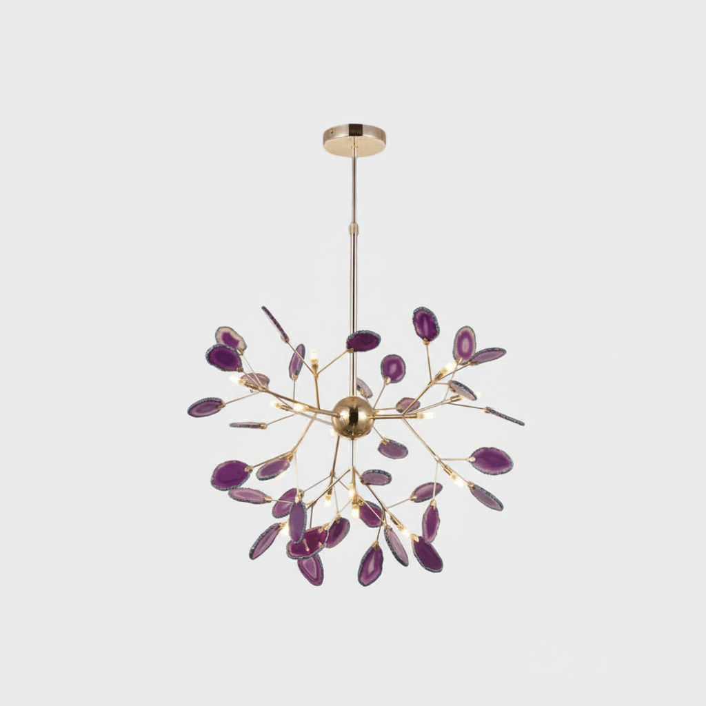Agate Flake Chandelier - Vakkerlight