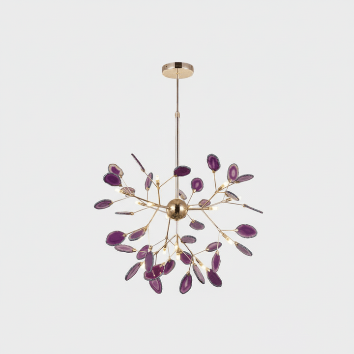 Agate Flake Chandelier - Vakkerlight