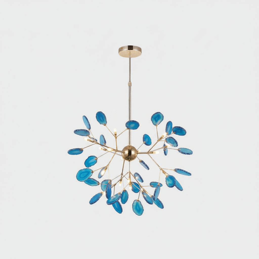 Agate Flake Chandelier - Vakkerlight