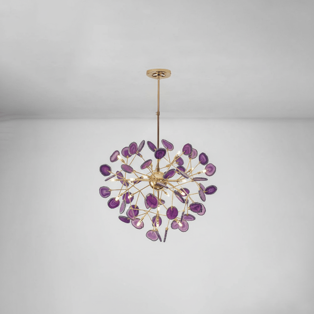 Agate Flake Chandelier - Vakkerlight