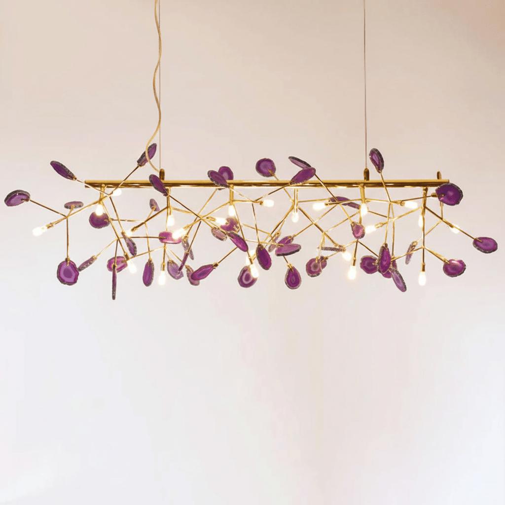 Agate Flake Chandelier - Vakkerlight