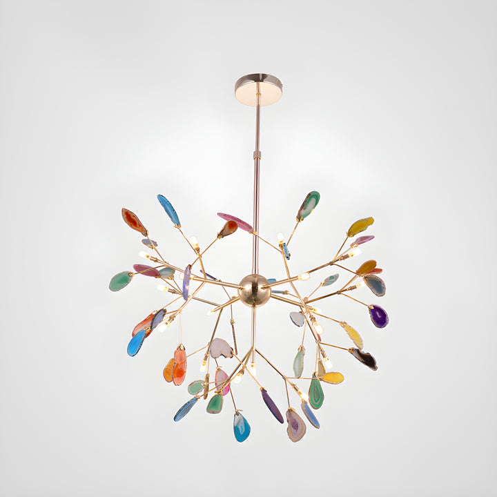 Agate Flake Chandelier