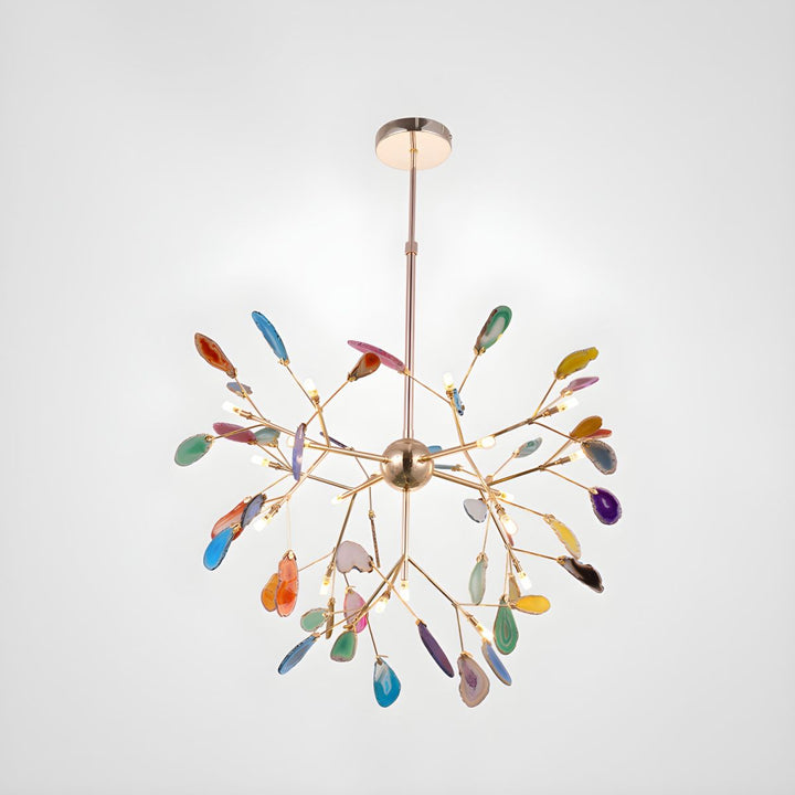 Agate Flake Chandelier