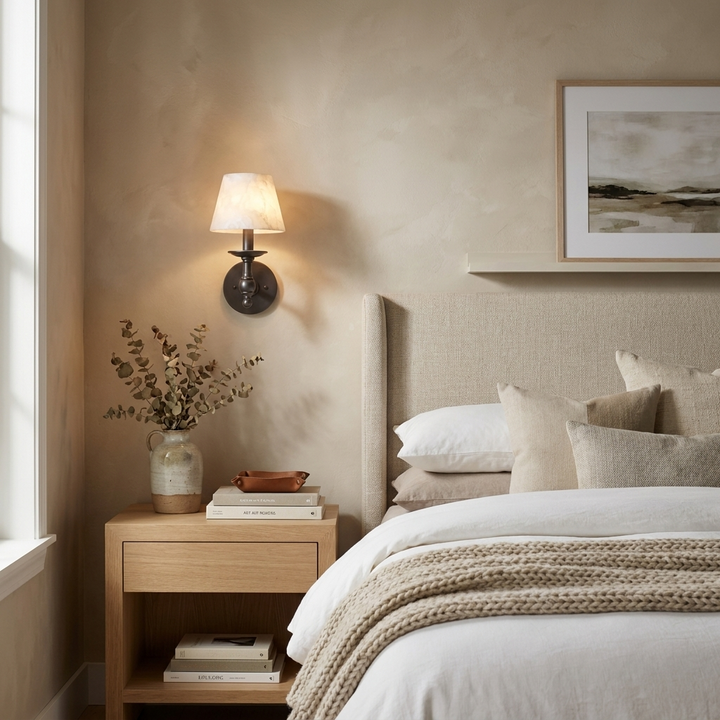 Ainsley Alabaster Wall Sconce