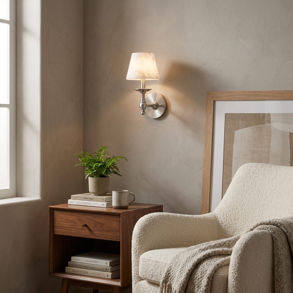 Ainsley Alabaster Wall Sconce