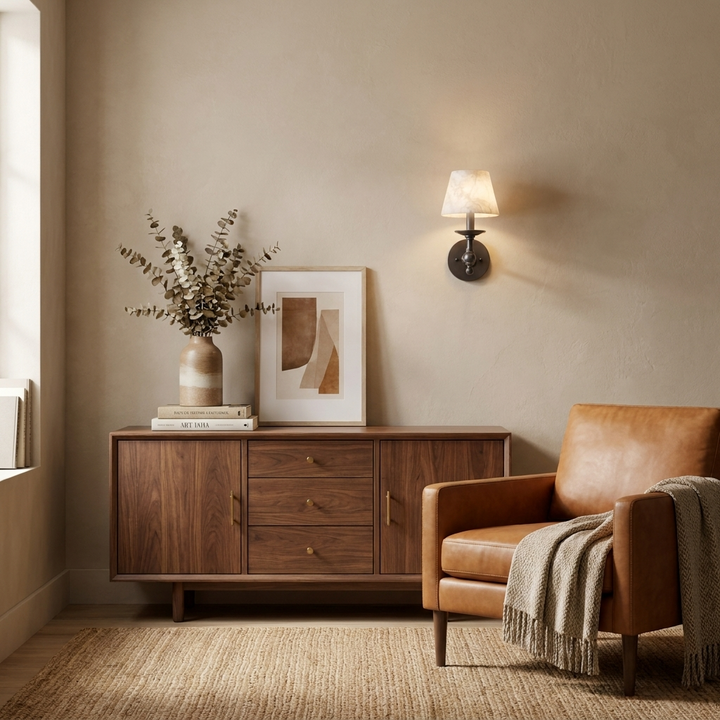 Ainsley Alabaster Wall Sconce