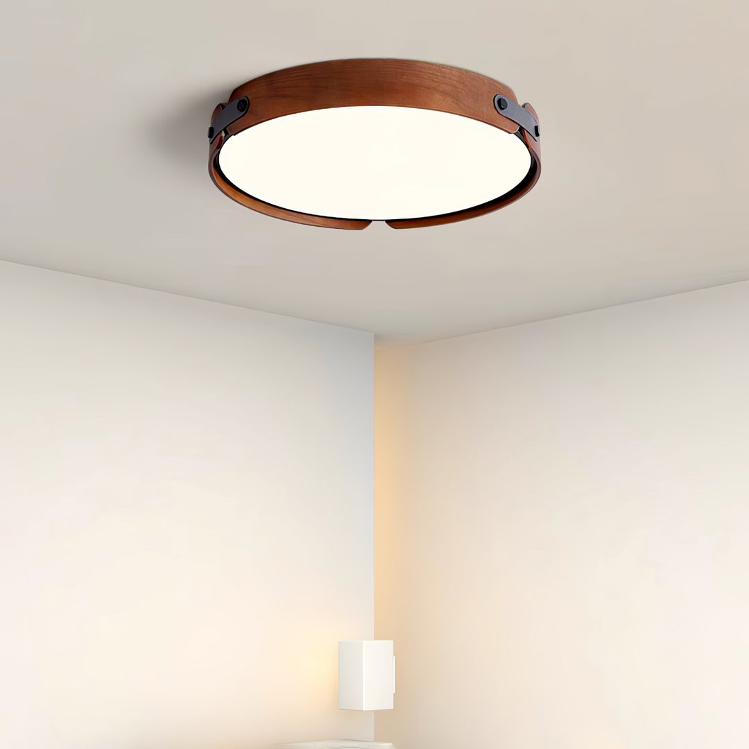 Aiwen houten plafondlamp