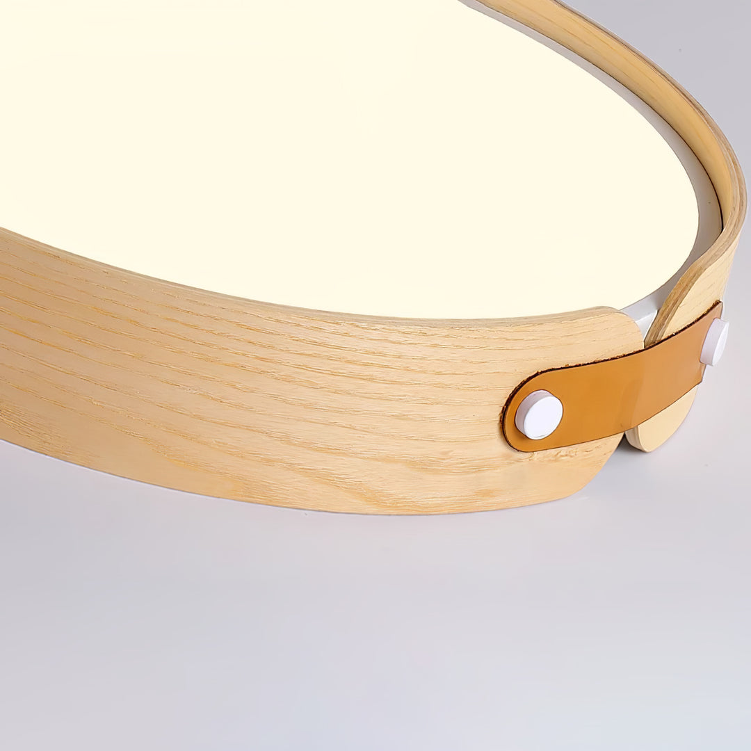 Aiwen houten plafondlamp