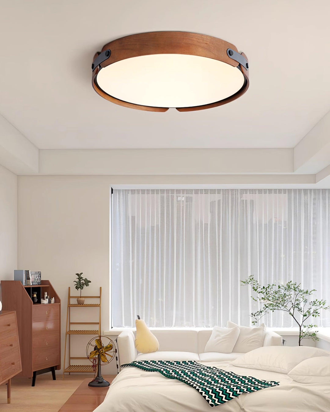 Aiwen Wood Ceiling Light