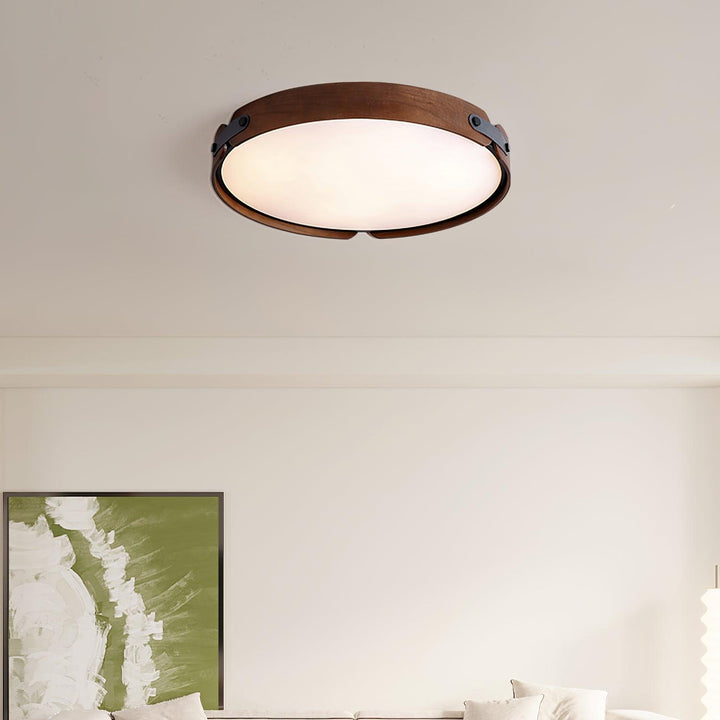 Aiwen houten plafondlamp