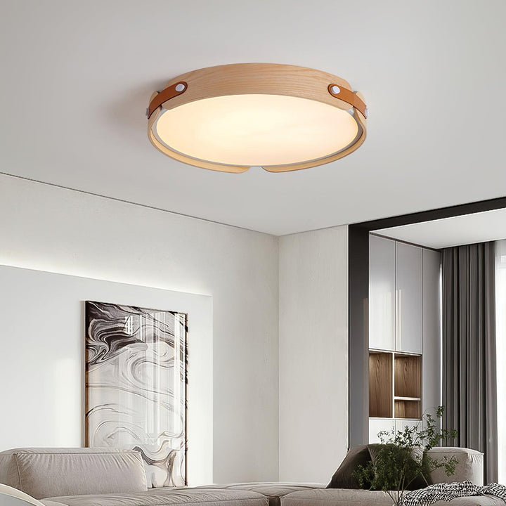 Aiwen houten plafondlamp