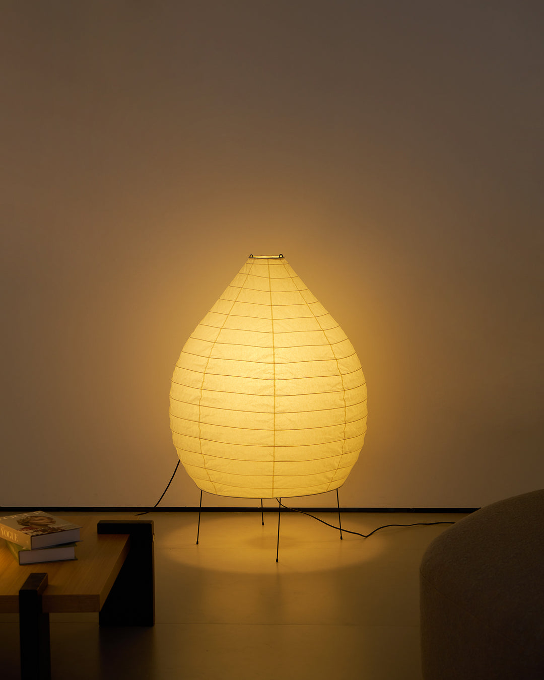 Washi Paper Lantern Floor Lamp - Vakkerlight