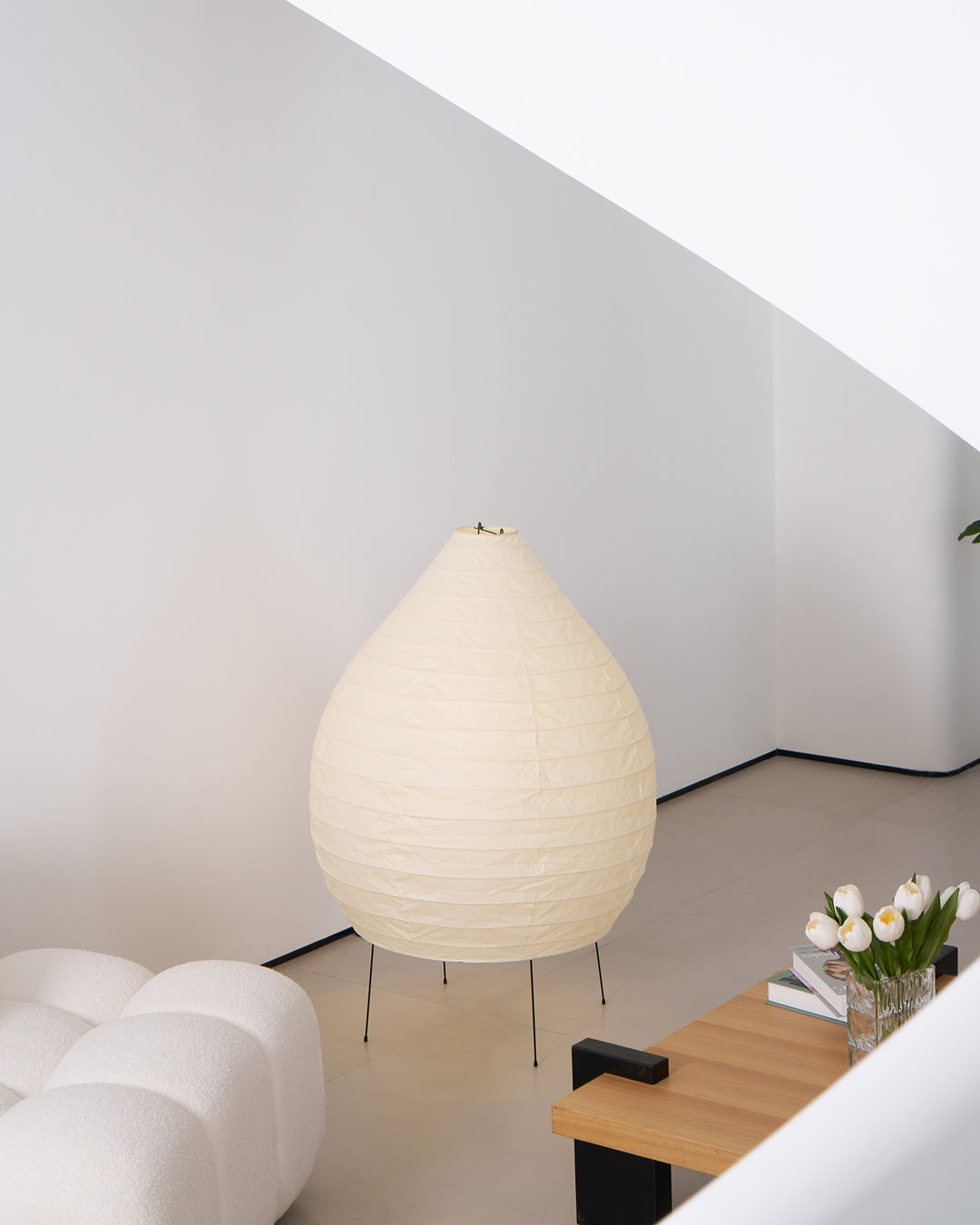 Washi Paper Lantern Floor Lamp - Vakkerlight