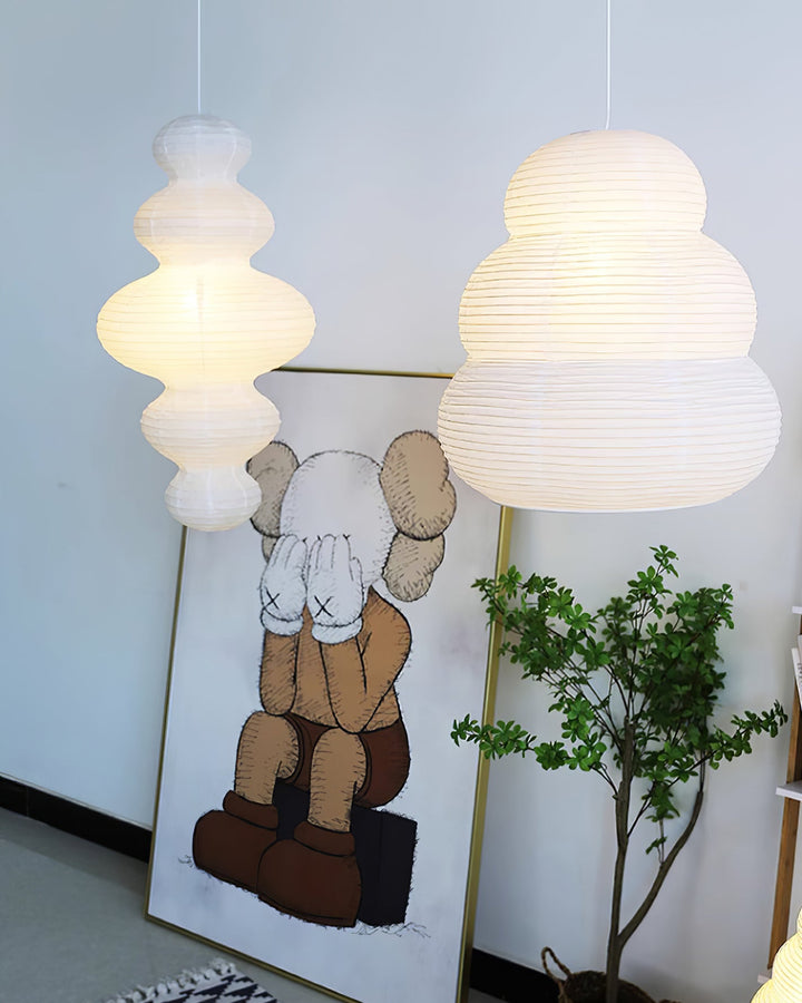 Akari Juni Pendant Swag Lamp - Vakkerlight