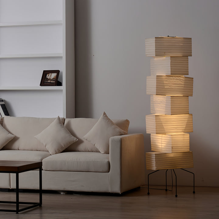 Lana Stacked Floor Lamp - Vakkerlight