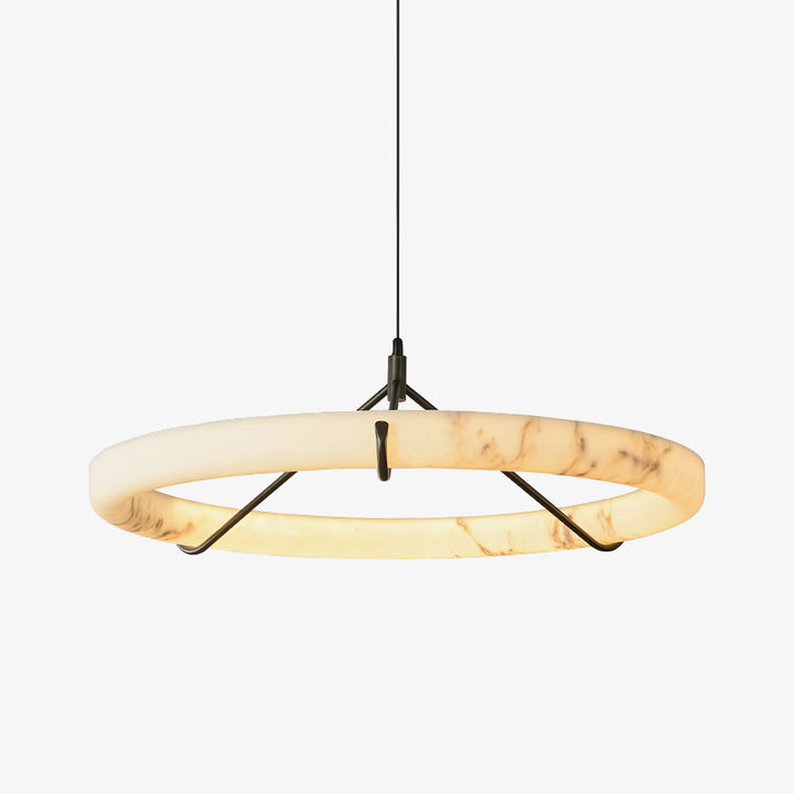 Alabaster Ring Pendant Lamp - Vakkerlight