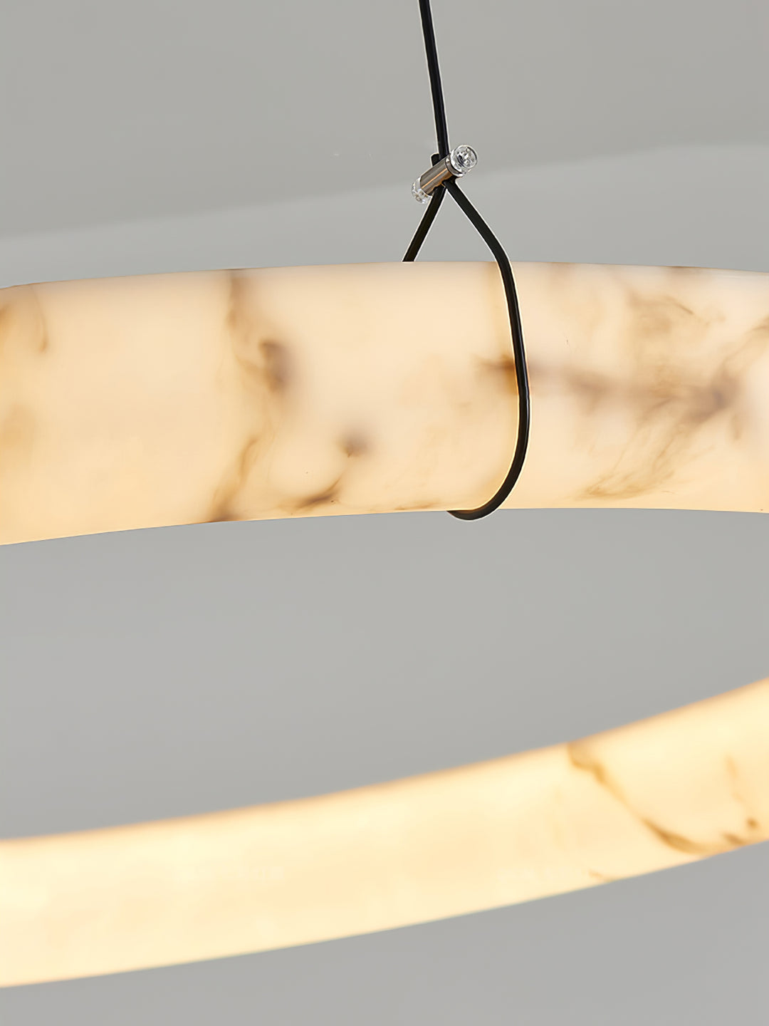 Alabaster Ring Pendant Lamp - Vakkerlight