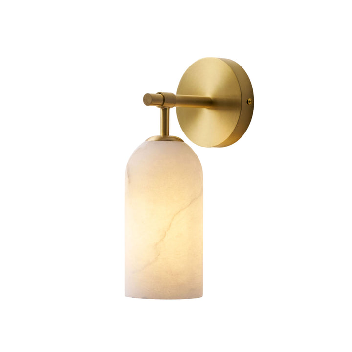 Alabaster Pillar Alabaster Wall Sconce - Vakkerlight