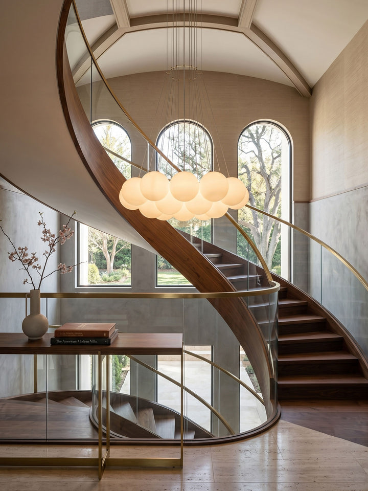 Alabaster Balls Chandelier - Vakkerlight