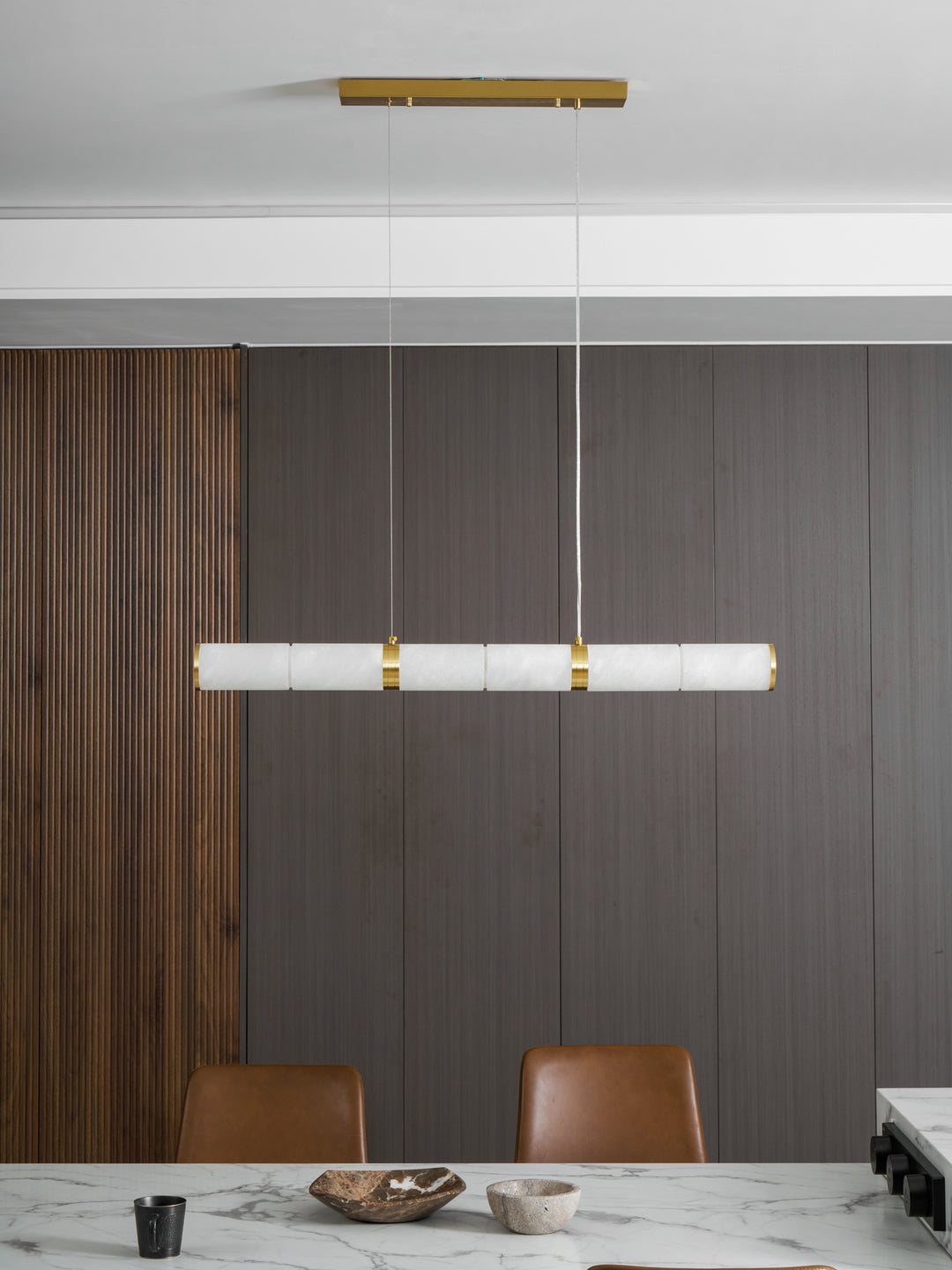 Alabaster Beam Pendant Light - Vakkerlight