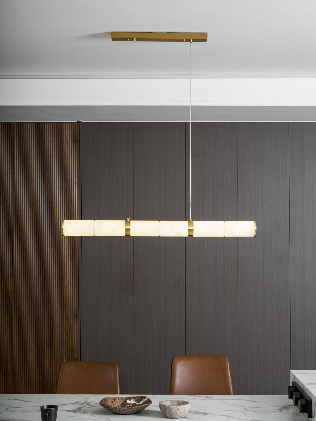 Alabaster Beam Pendant Light - Vakkerlight