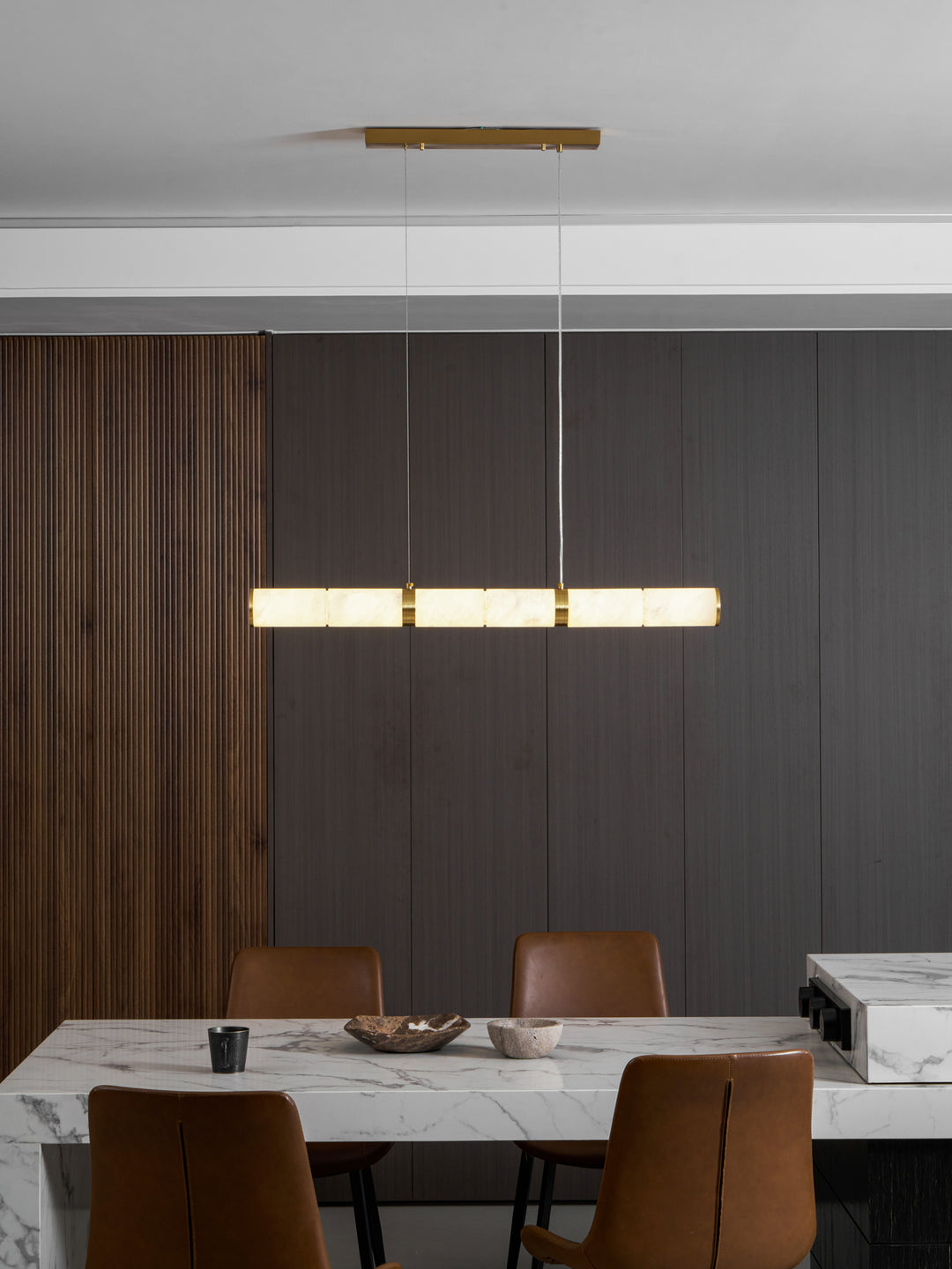 Alabaster Beam Pendant Light - Vakkerlight