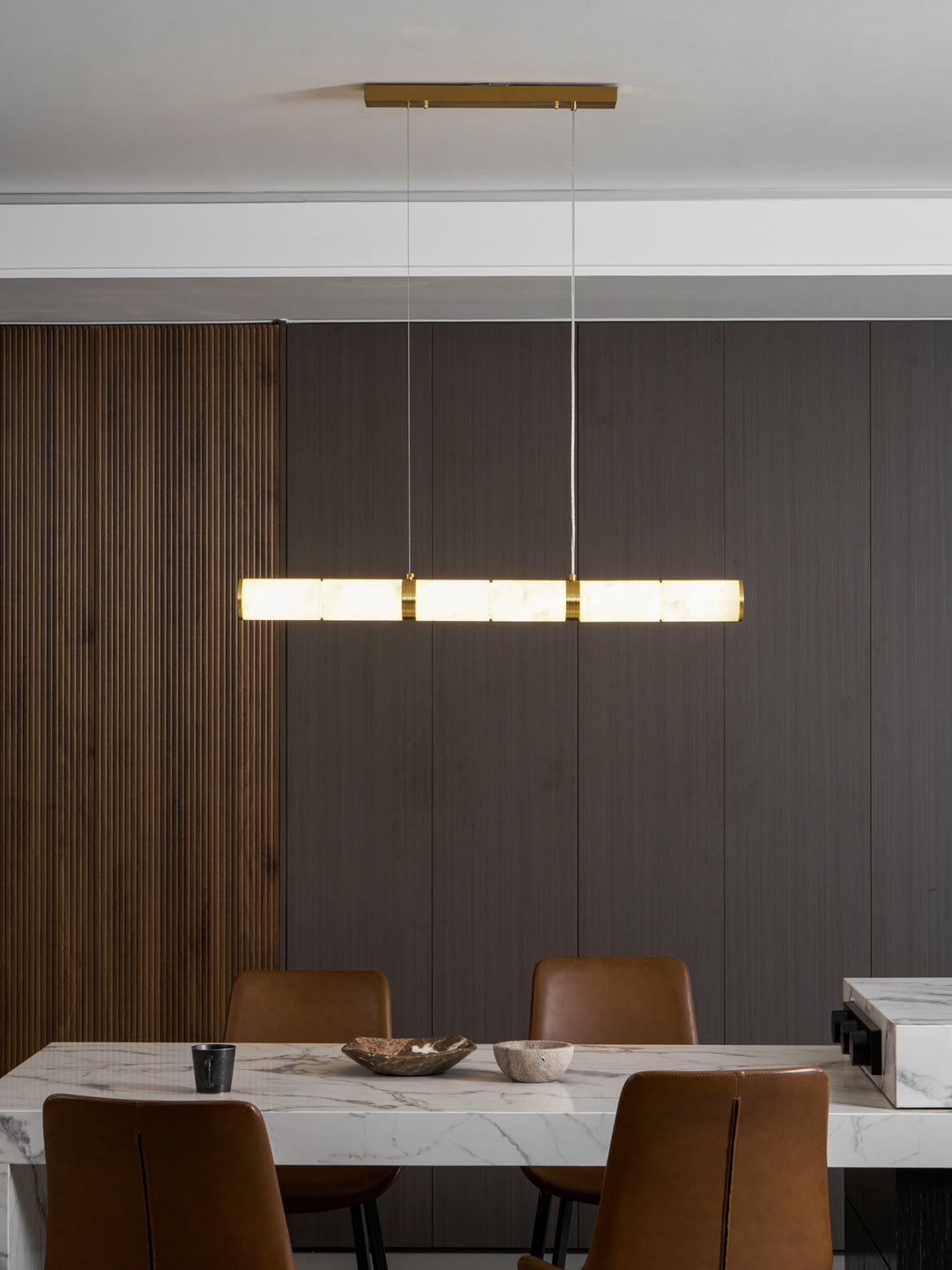 Alabaster Beam Pendant Light - Vakkerlight