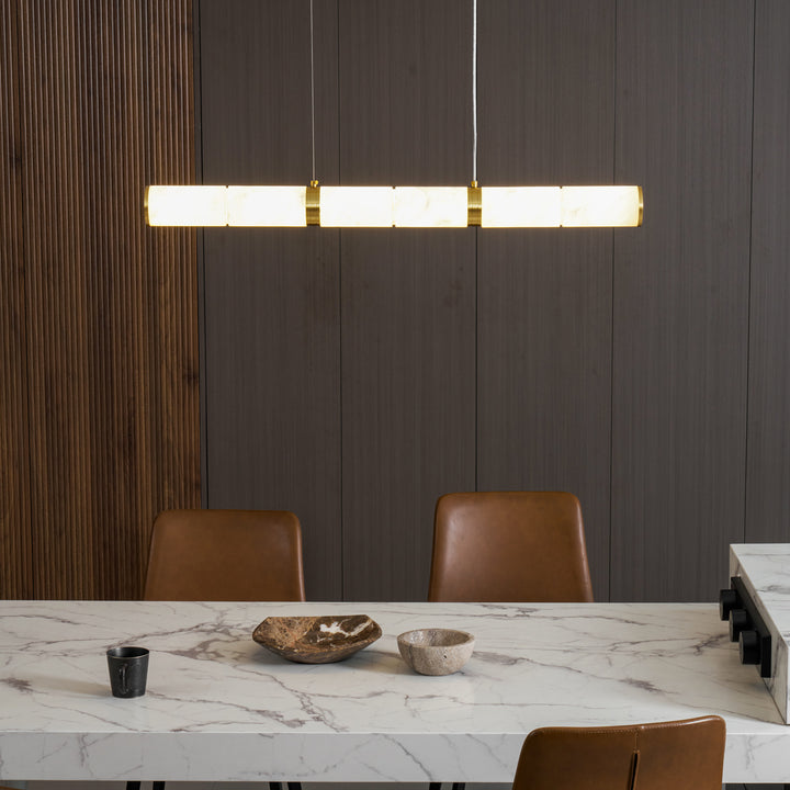 Alabaster Beam Pendant Light - Vakkerlight