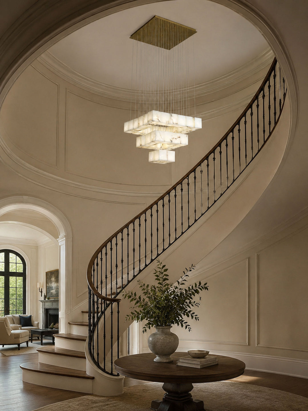 Alabaster Box Pendant Light - Vakkerlight