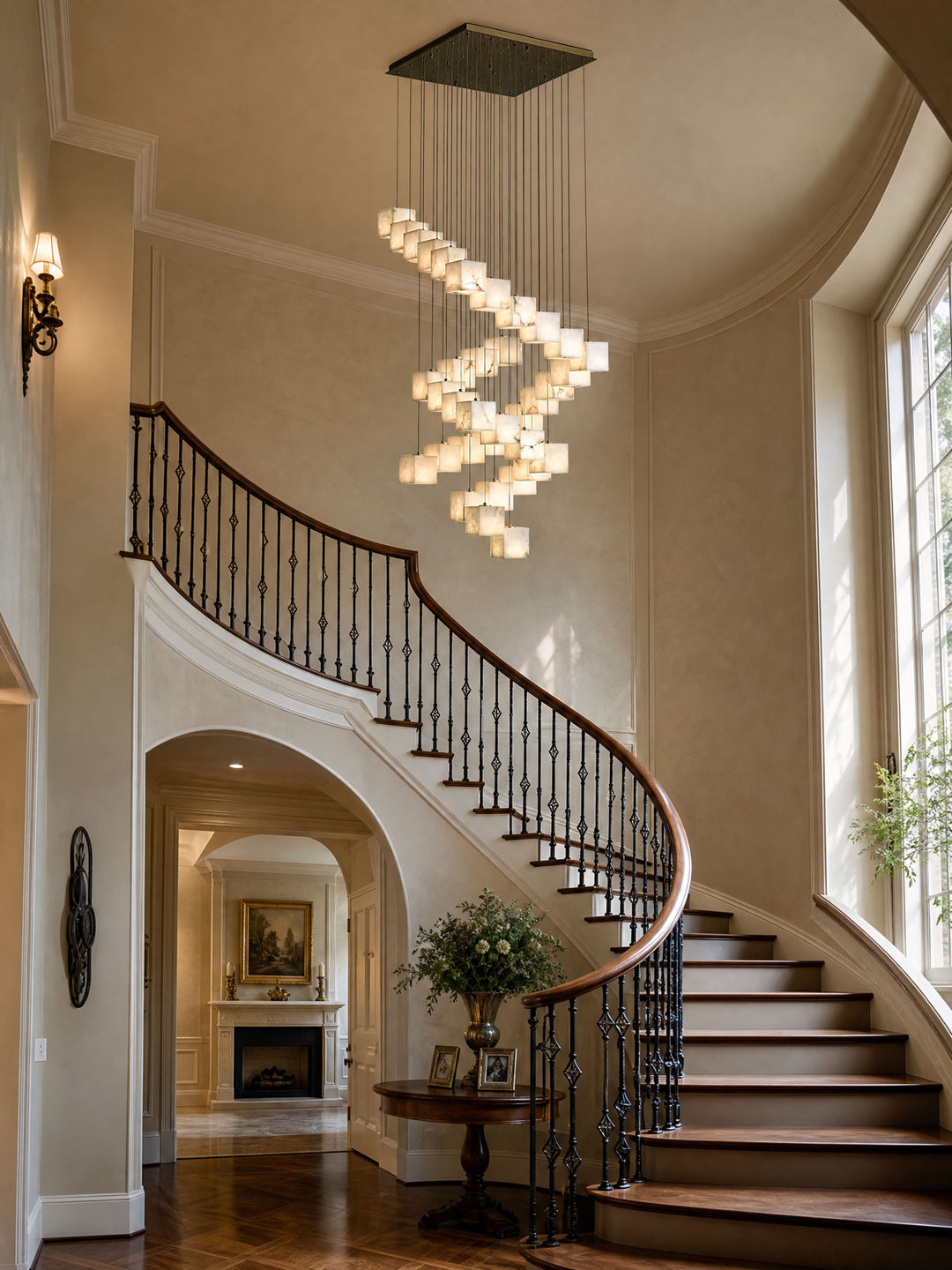 Alabaster Box Pendant Light - Vakkerlight