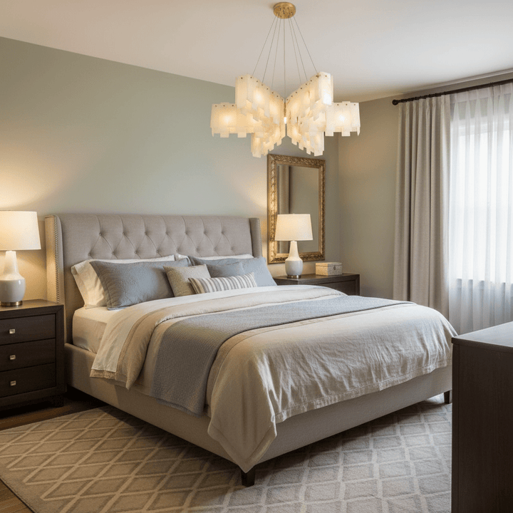 Alabaster Cascade Tiered Chandelier - Vakkerlight