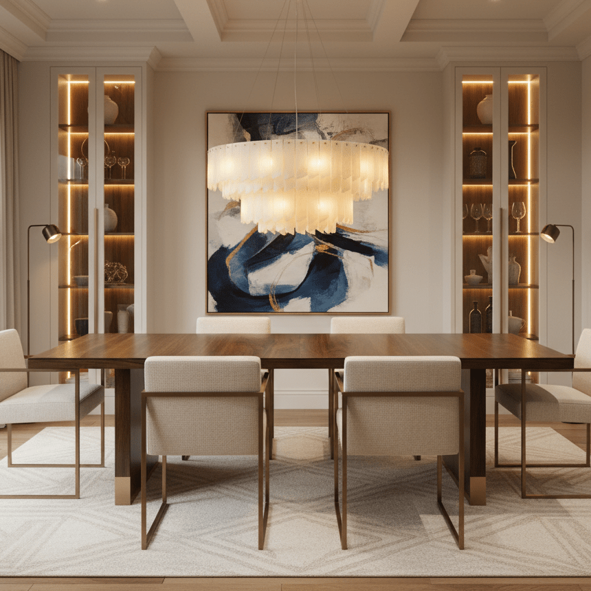 Alabaster Cascade Tiered Chandelier - Vakkerlight