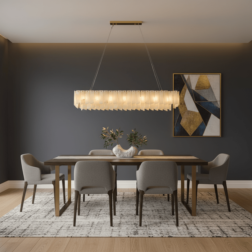 Alabaster Cascade Tiered Chandelier - Vakkerlight