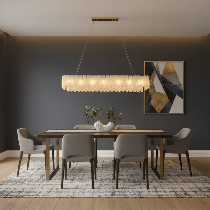 Alabaster Cascade Tiered Chandelier - Vakkerlight