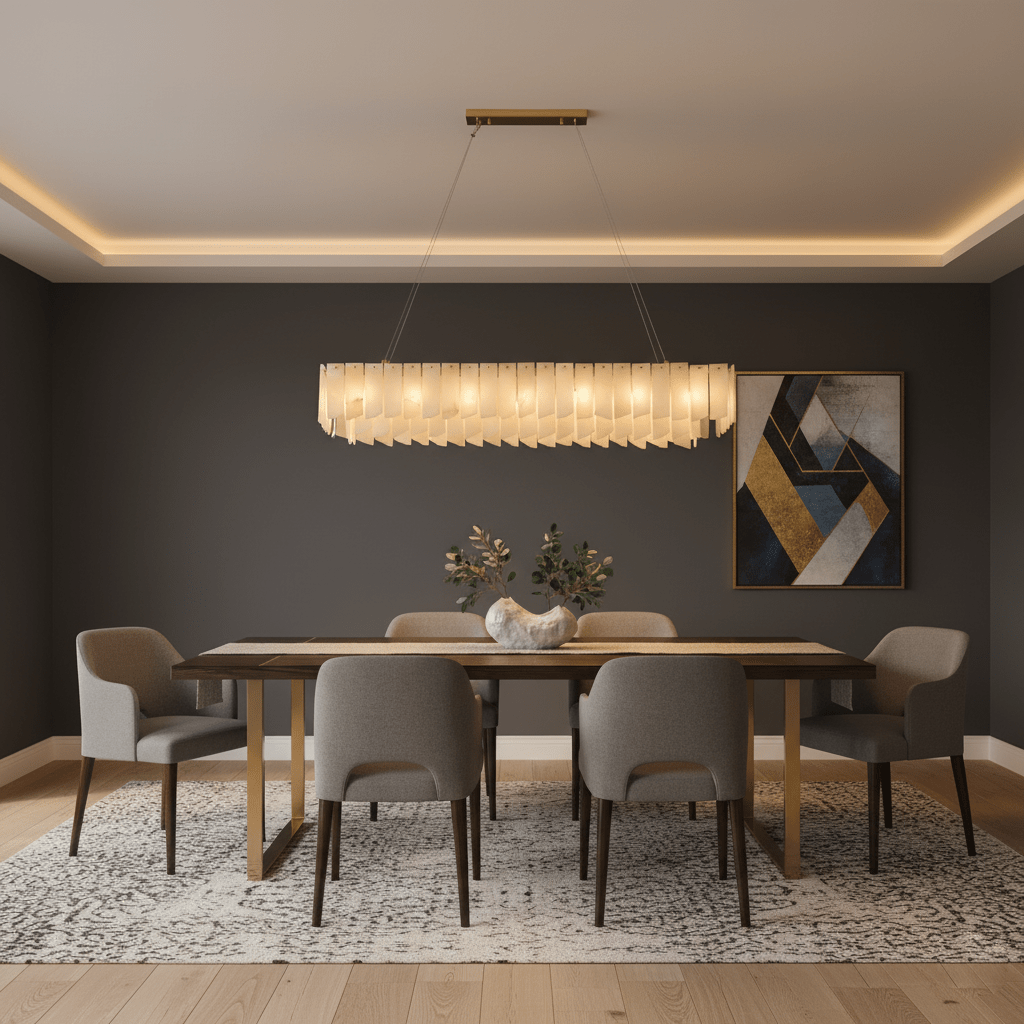 Alabaster Cascade Tiered Chandelier - Vakkerlight