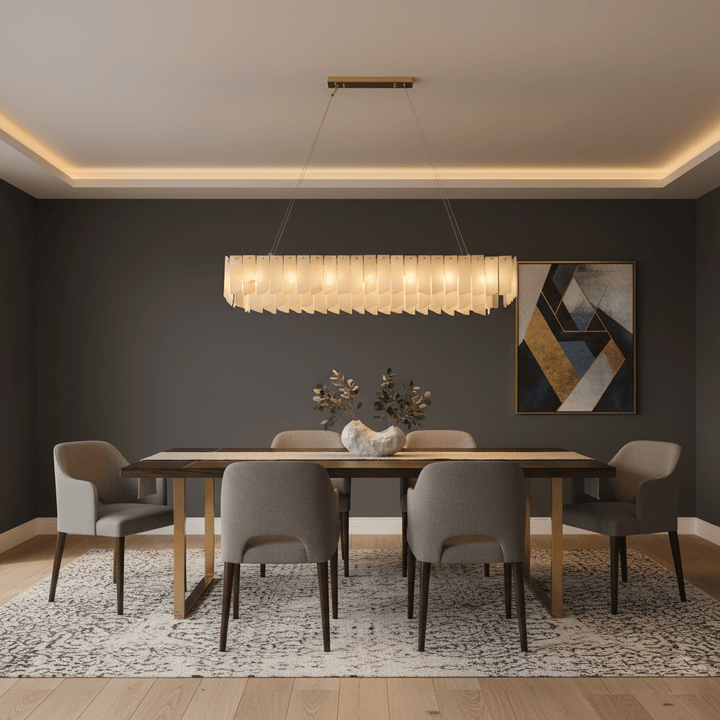 Alabaster Cascade Tiered Chandelier - Vakkerlight