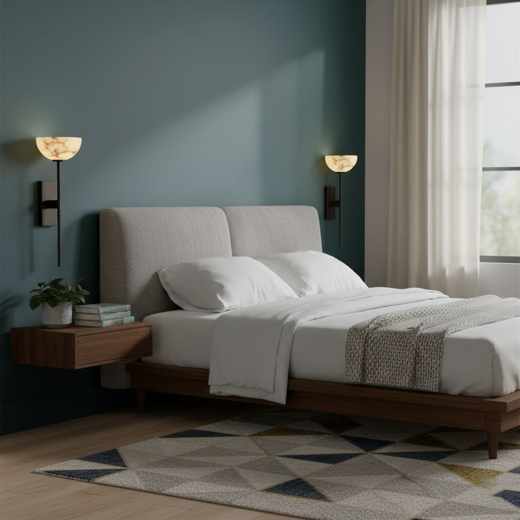 Alabaster Cup Wall Lamp - Vakkerlight