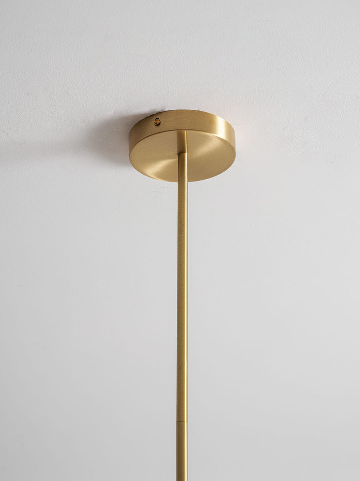 Alabaster Cylinder Pendant Light