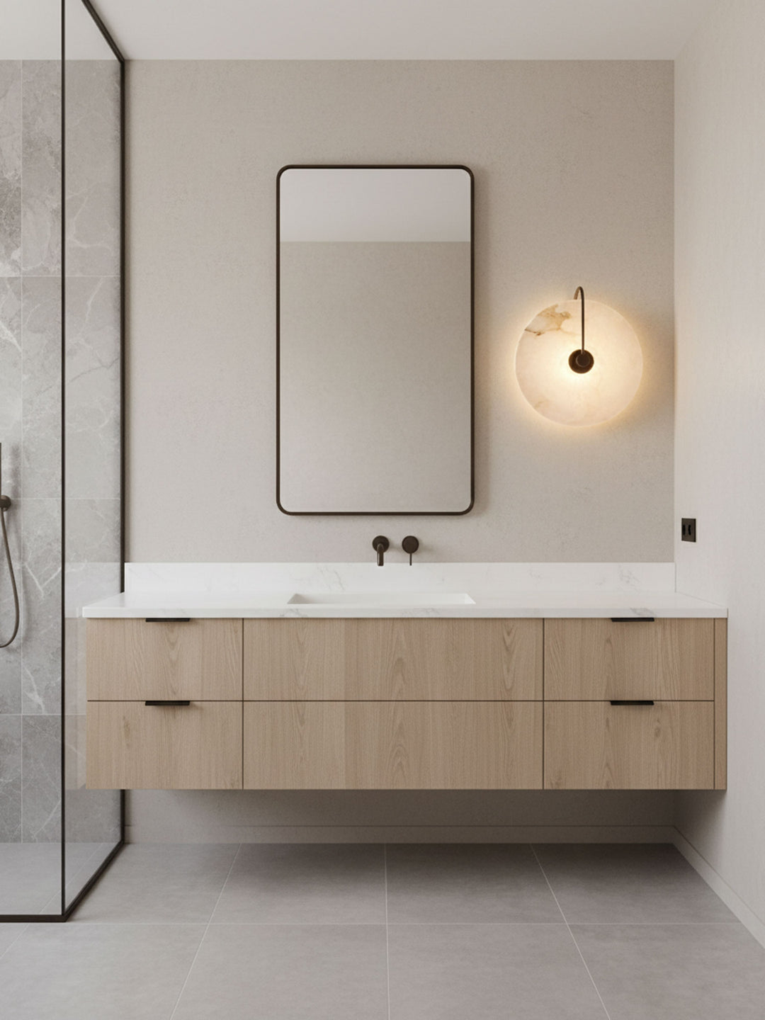 Alabaster LED Wall Lamp - Vakkerlight