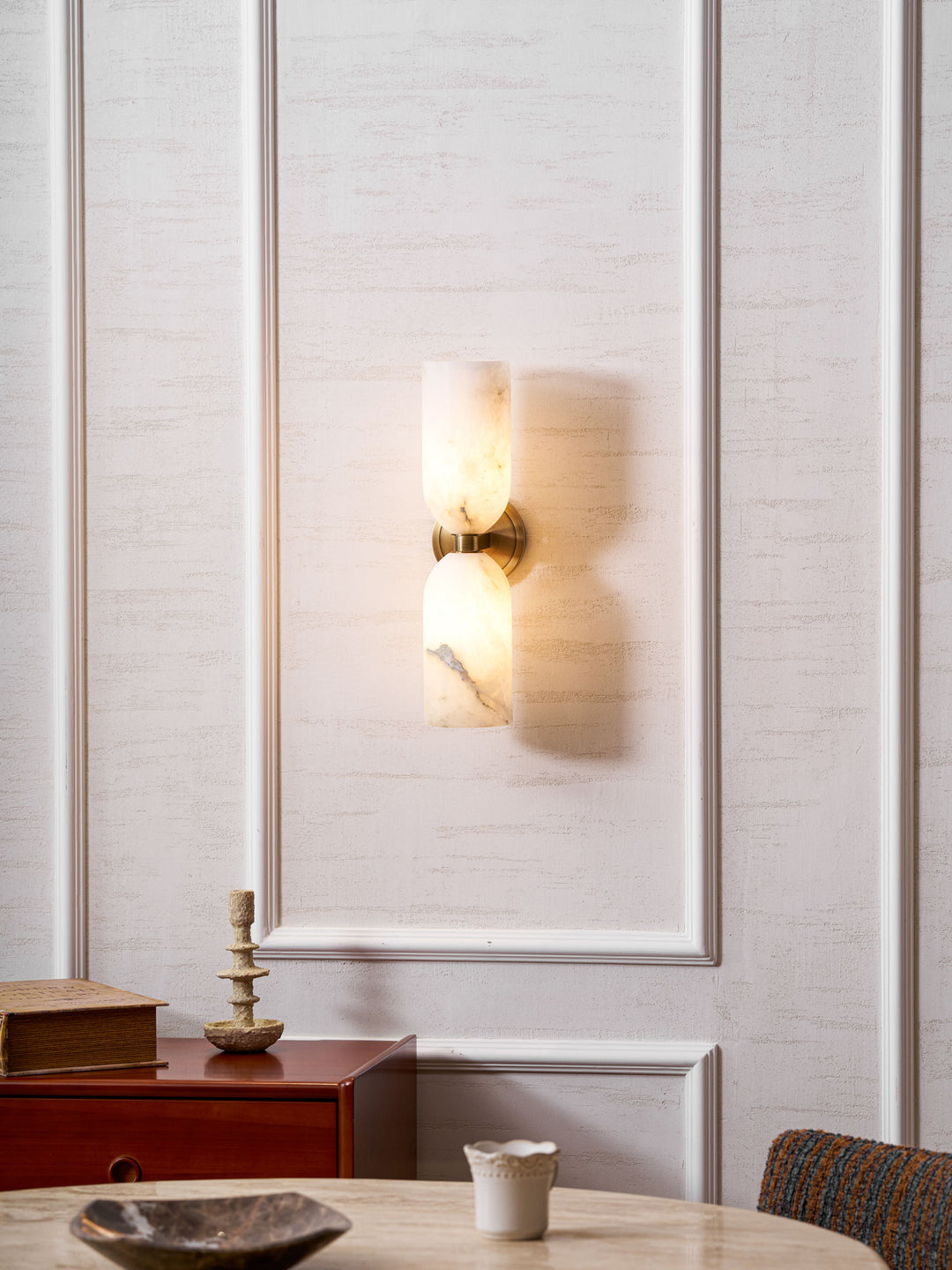 Alabaster Nexus Wall Sconce - Vakkerlight