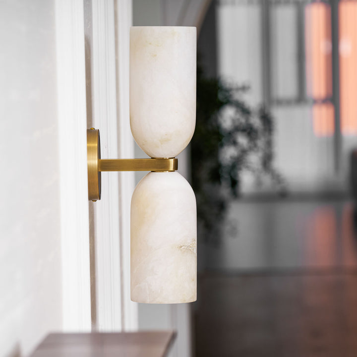 Alabaster Nexus Wall Sconce - Vakkerlight