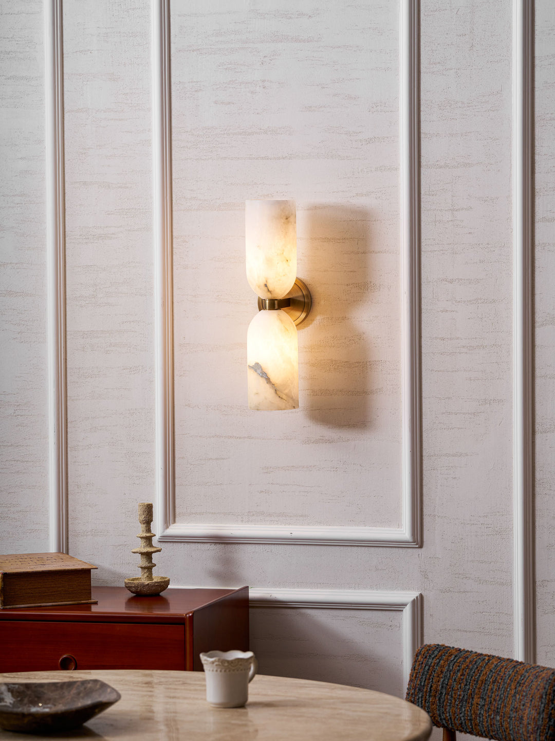 Alabaster Nexus Wall Sconce - Vakkerlight