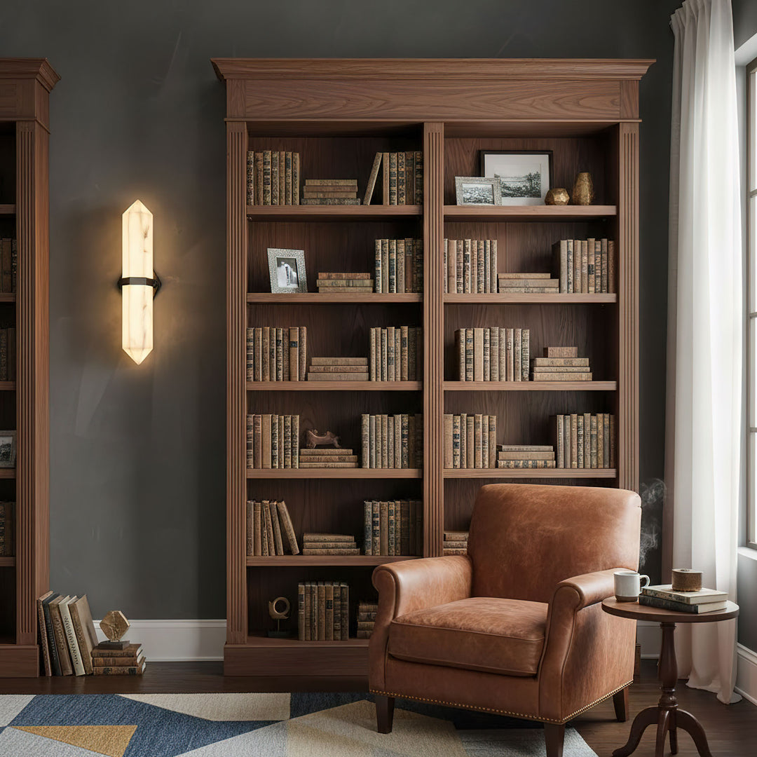 Alabaster Obelisk Wall Sconce - Vakkerlight