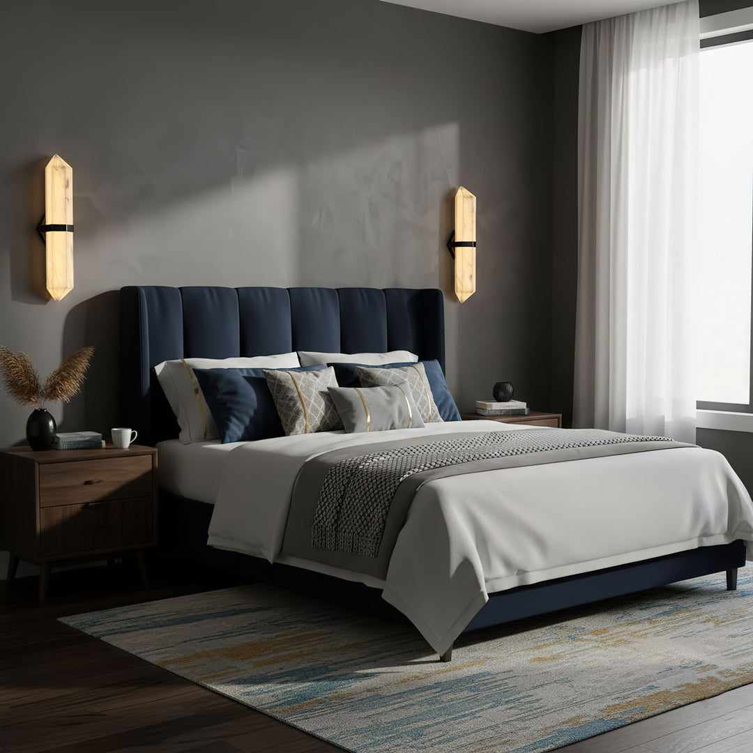 Alabaster Obelisk Wall Sconce - Vakkerlight