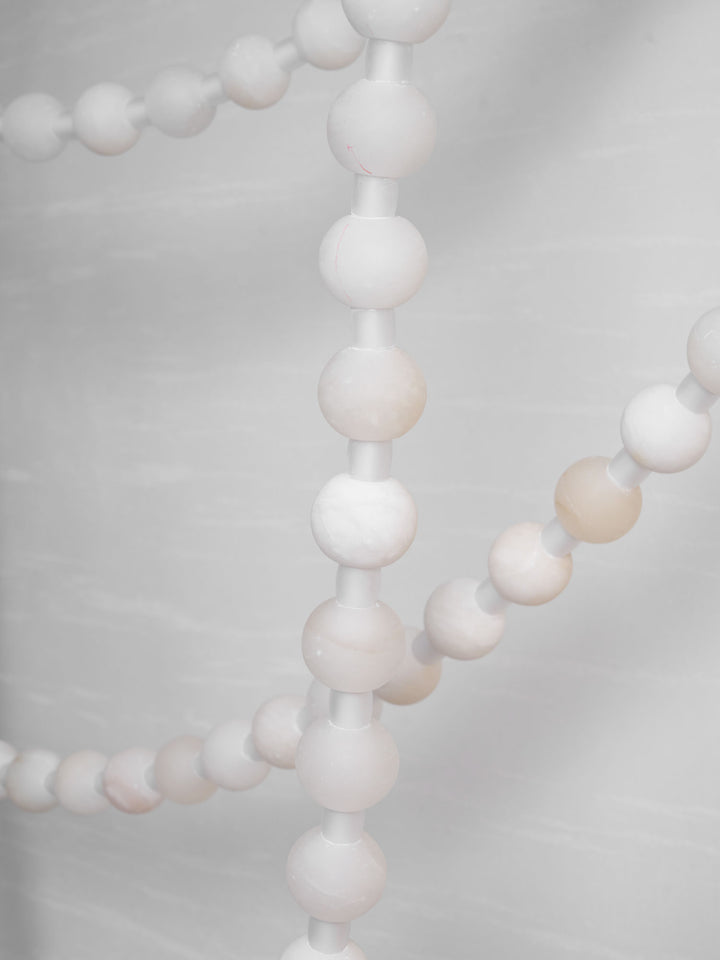 Alabaster Pearl Necklace Chandelier - Vakkerlight